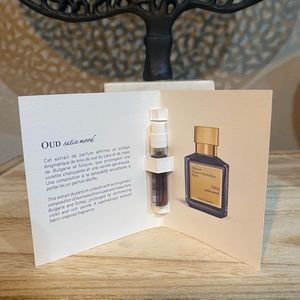 Maison Francis Kurkdjian Oud Satin mood 2ml/0.06 oz NEW w receipt
